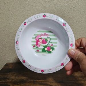 Vintage Strawberry Shortcake Melamine Cereal Bowl/Bowl